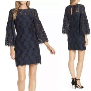 Trina Turk lace overlay dress